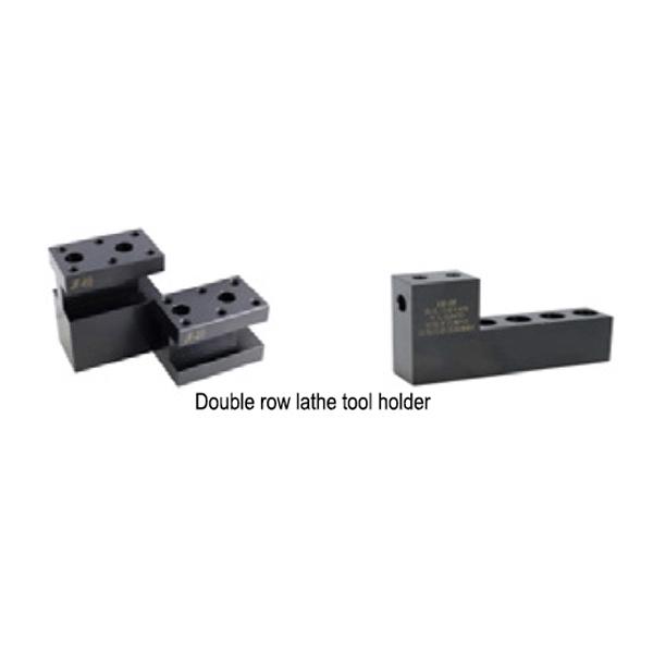 Double row lathe tool holder