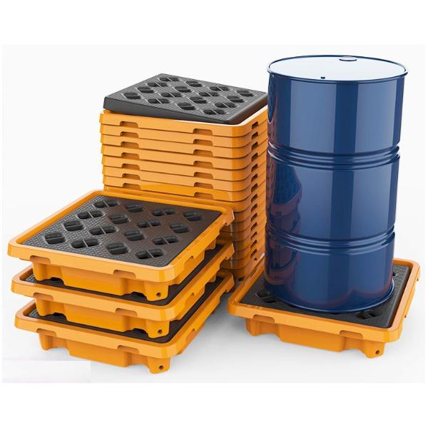 Oil pan for oil drum